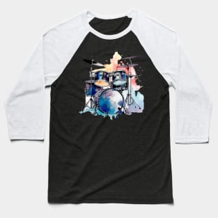 Drum Kit Baseball T-Shirt